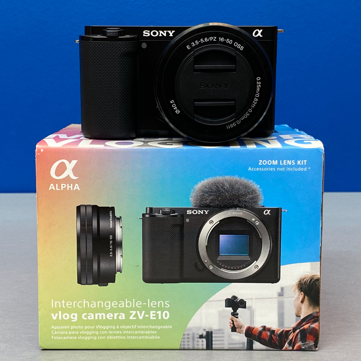 Sony ZV-E10 (24.2MP) + E PZ 16-50mm f/3.5-5.6 OSS
