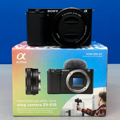 Sony ZV-E10 (24.2MP) + E PZ 16-50mm f/3.5-5.6 OSS