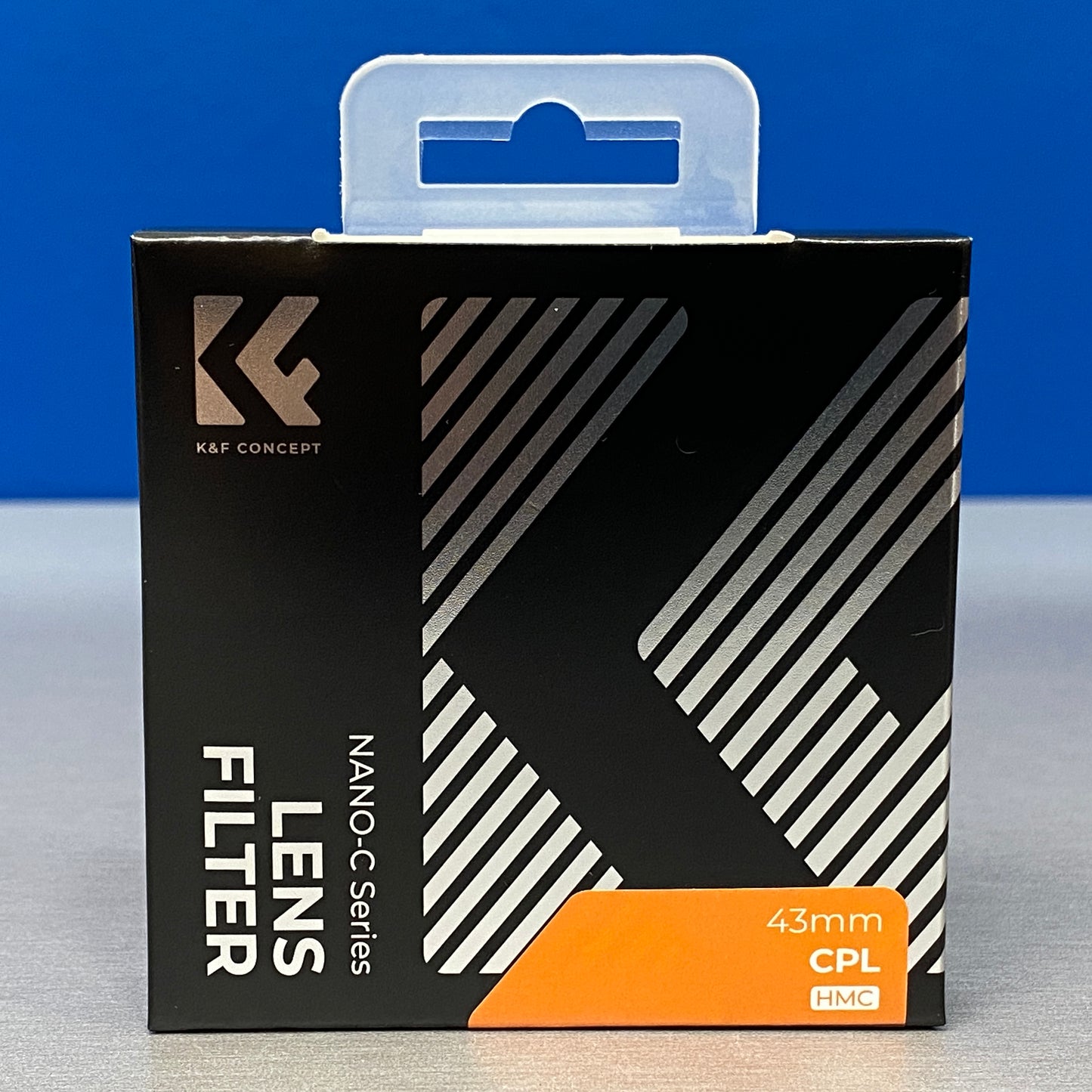 K&F Concept CPL Slim 43mm (Filtro Polarizador Circular) - NOVO