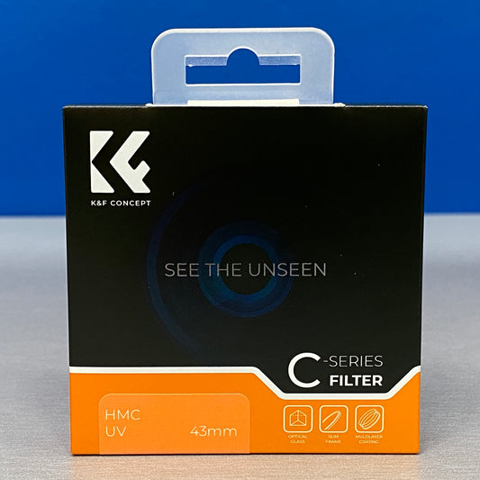 K&F Concept UV Slim 43mm (Filtro UV) - NOVO