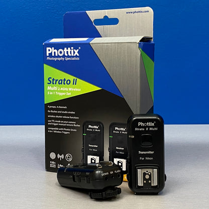 Phottix Strato II Multi (Receiver + Transmitter) - Nikon