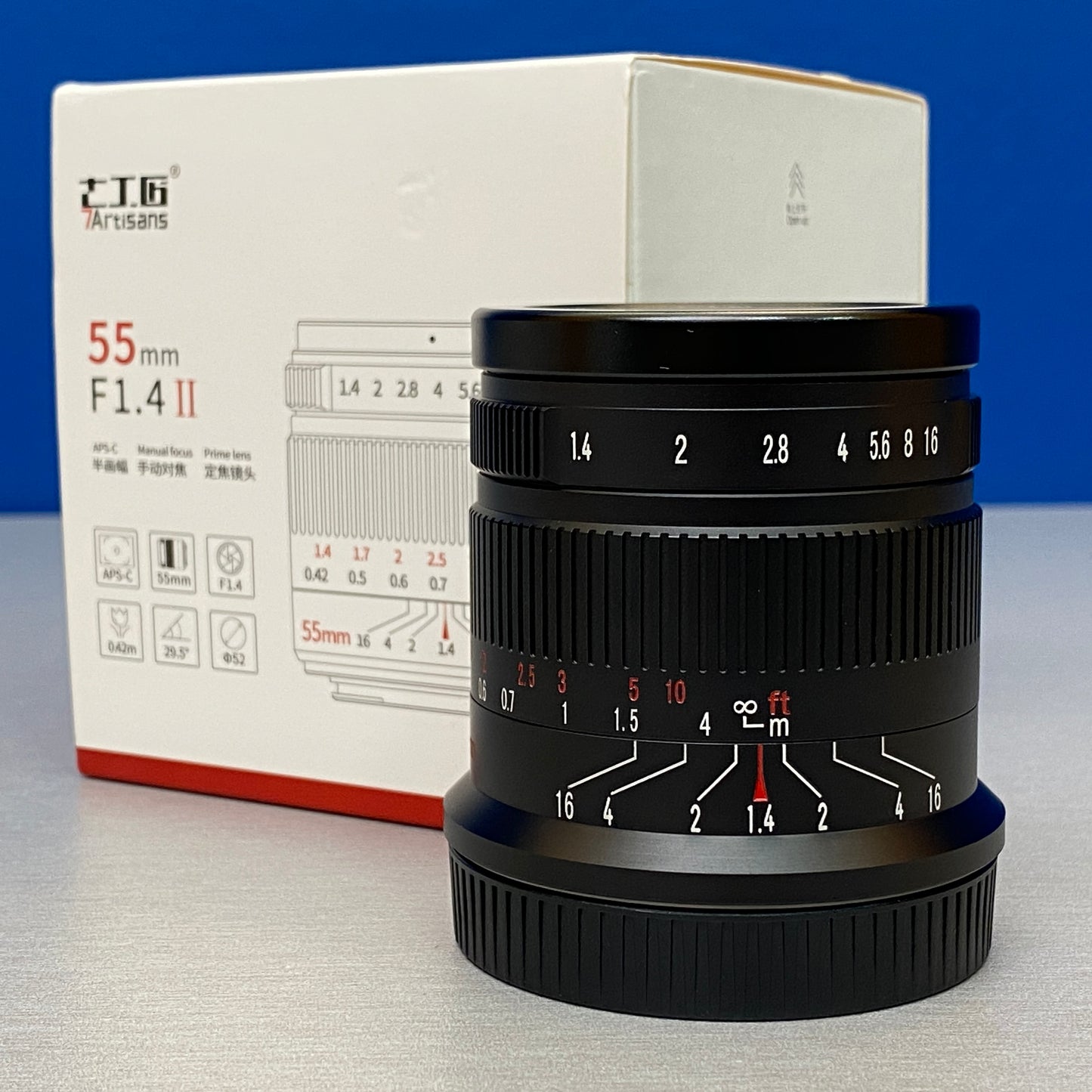 7Artisans 55mm f/1.4 II (NOVA)