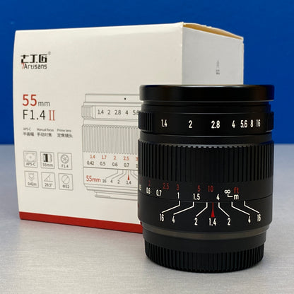 7Artisans 55mm f/1.4 II (NOVA)