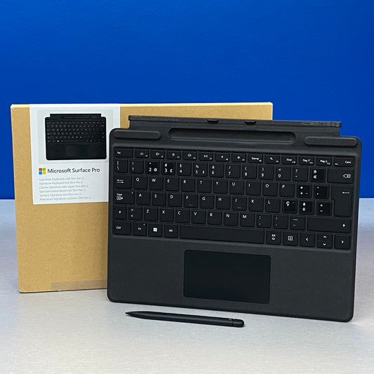 Capa Teclado | Microsoft Surface Pro Signature Keyboard (Black) + Slim Pen 2 - NOVO