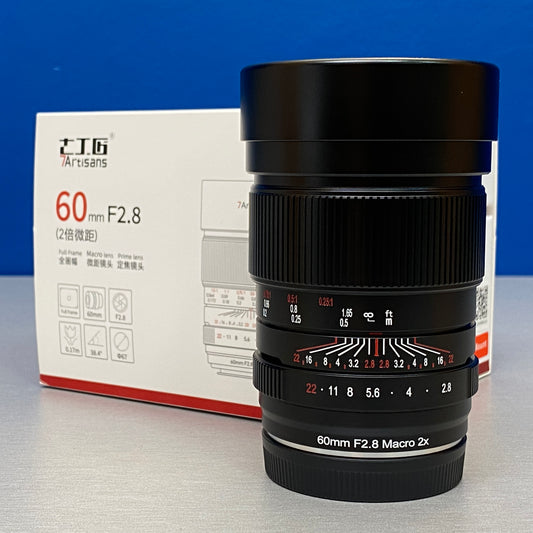 7Artisans 60mm f/2.8 Macro 2X (NOVA)