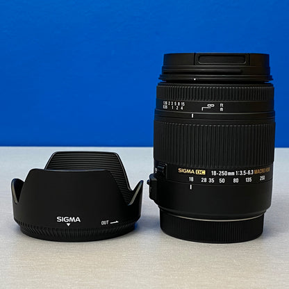 Sigma 18-250mm f/3.5-6.3 DC OS Macro HSM | Canon