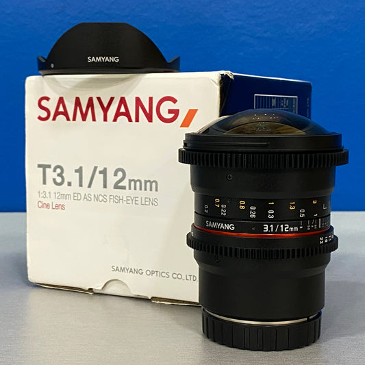 Samyang 12mm T3.1 ED AS NCS Fish-Eye Cine