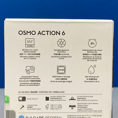 DJI Osmo Action 6 | Standard Combo | NOVO