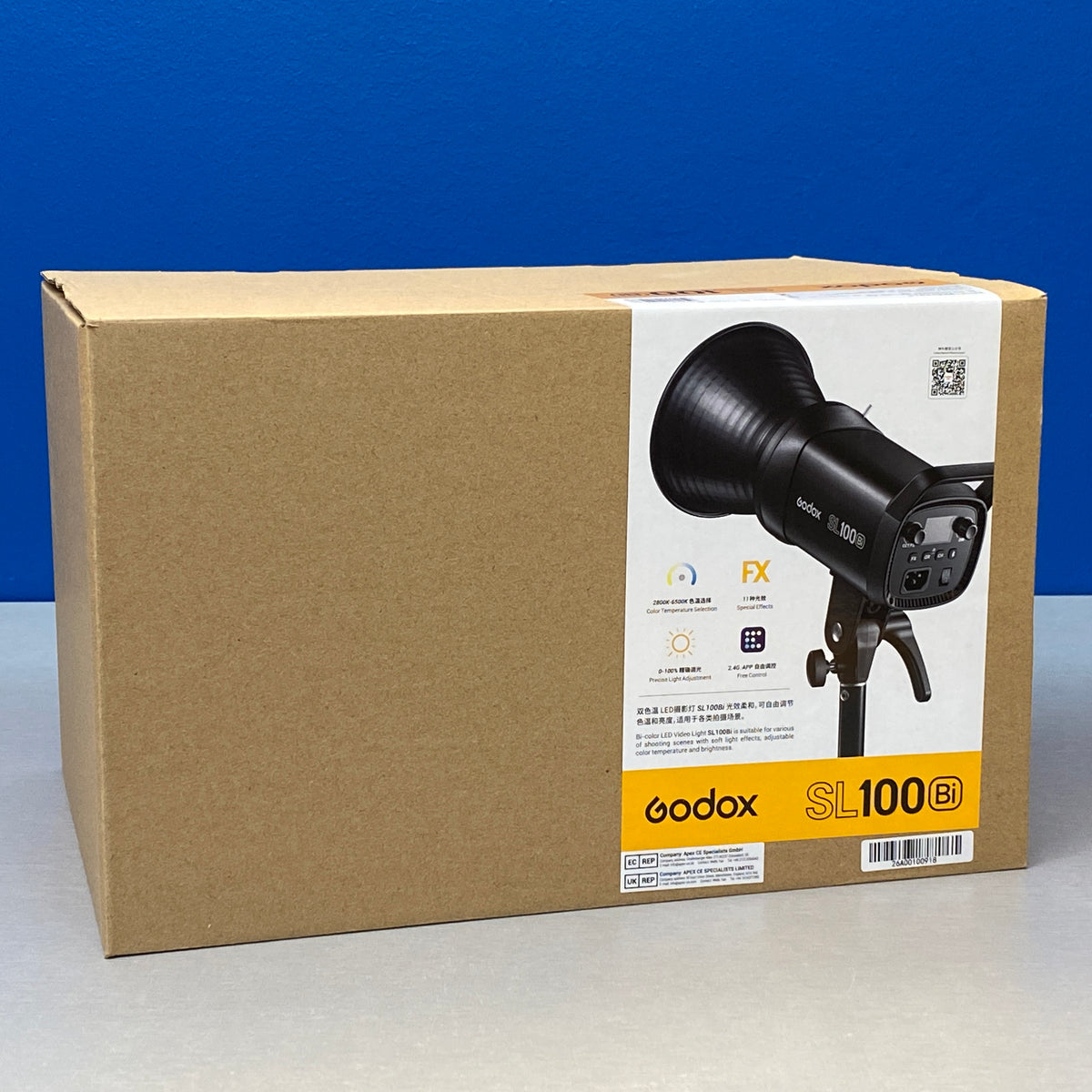 Godox SL100Bi | 100W | Bi-Color | NOVO