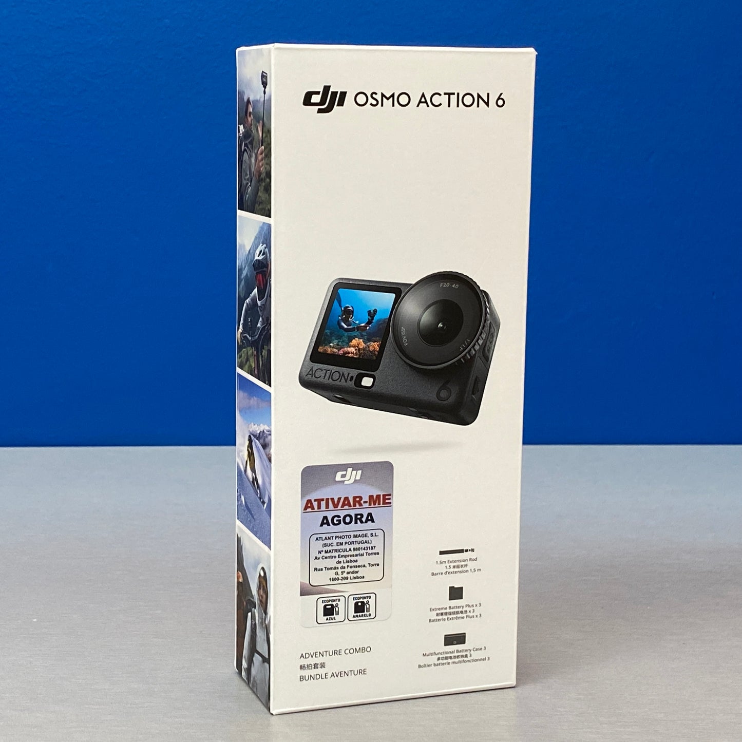 DJI Osmo Action 6 | Adventure Combo | NOVO