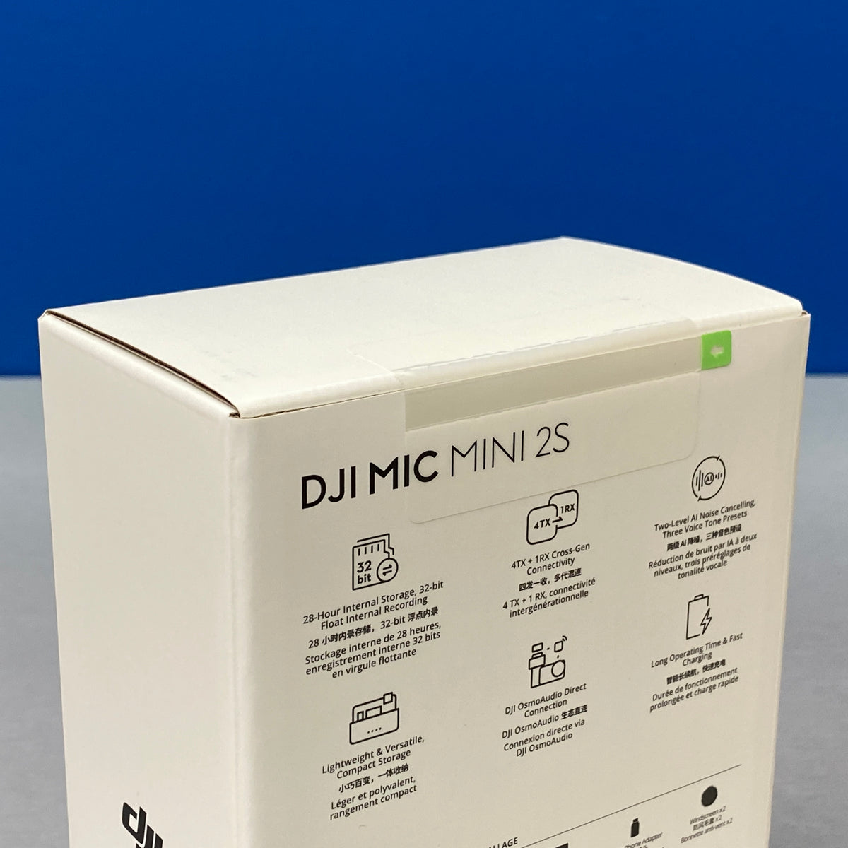 DJI Mic Mini 2S | 2 TX + 1 RX + Charging Case | NOVO