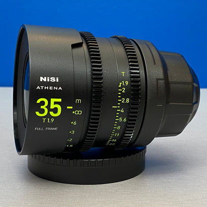 NiSi Athena Prime Kit | 14mm T2.4 | 25mm, 35mm, 50mm, 85mm T2.9 | PL-Mount | NOVAS