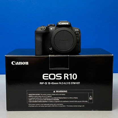 Canon EOS R10 (Corpo) - 24.2MP