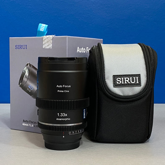 SIRUI 40mm T1.8 1.33x S35 AF Anamorphic (NOVA)