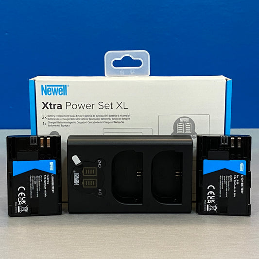 Carregador Duplo Newell + 2x Baterias Canon LP-E6 (NOVO)