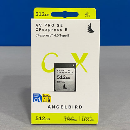 Angelbird AV Pro SE CFexpress 4.0 Type B 512GB | NOVO
