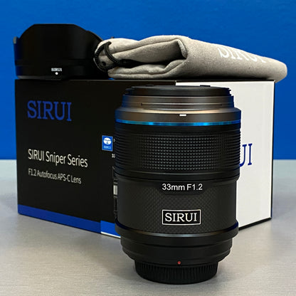 SIRUI Sniper 33mm f/1.2 AF | Fujifilm | NOVA