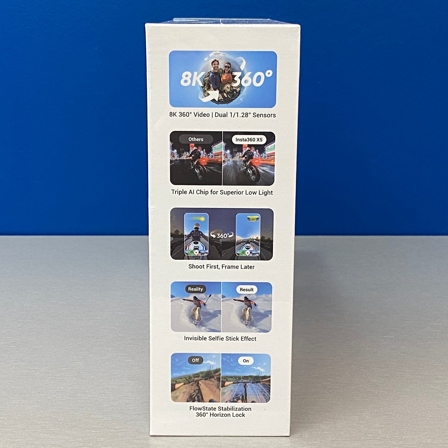 Insta360 X5 (8K - 360º) - Essentials Bundle | NOVA