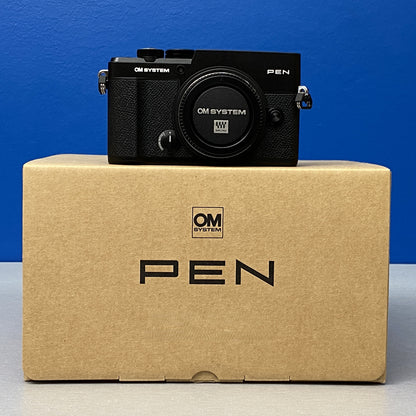 OM System PEN | 20.4MP | Black | NOVA