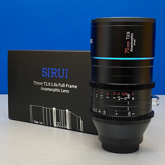 SIRUI Venus 75mm T2.9 1.6x Anamorphic (NOVA)