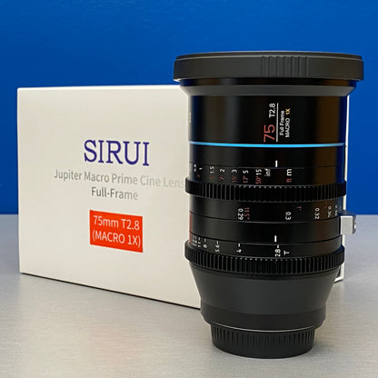 SIRUI Jupiter 75mm T2.8 Macro 1X (NOVA)