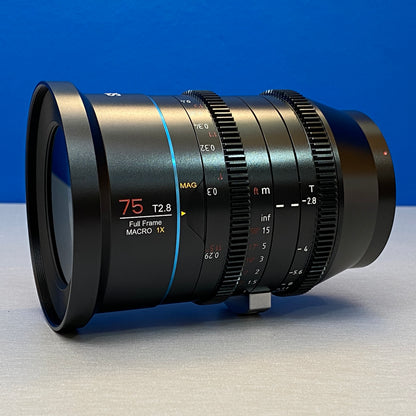 SIRUI Jupiter 75mm T2.8 Macro 1X (NOVA)