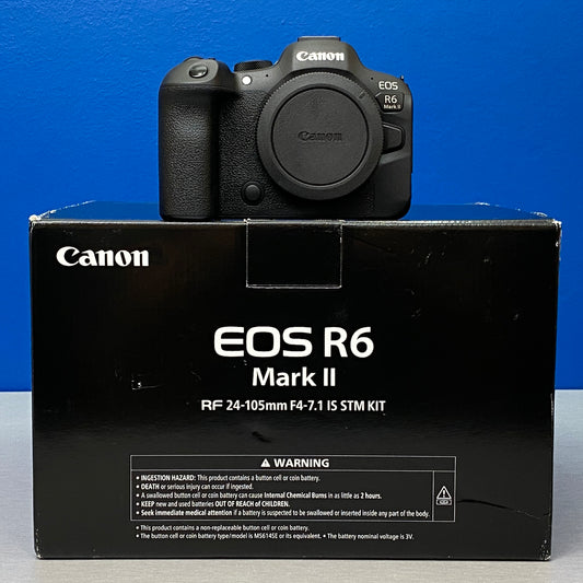Canon EOS R6 Mark II (Corpo) - 24.2MP | NOVA