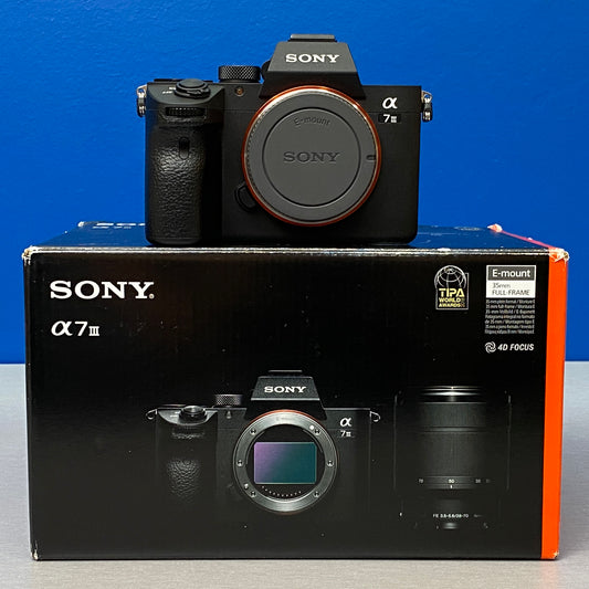 Sony Alpha A7 III (Corpo) - 24.2MP