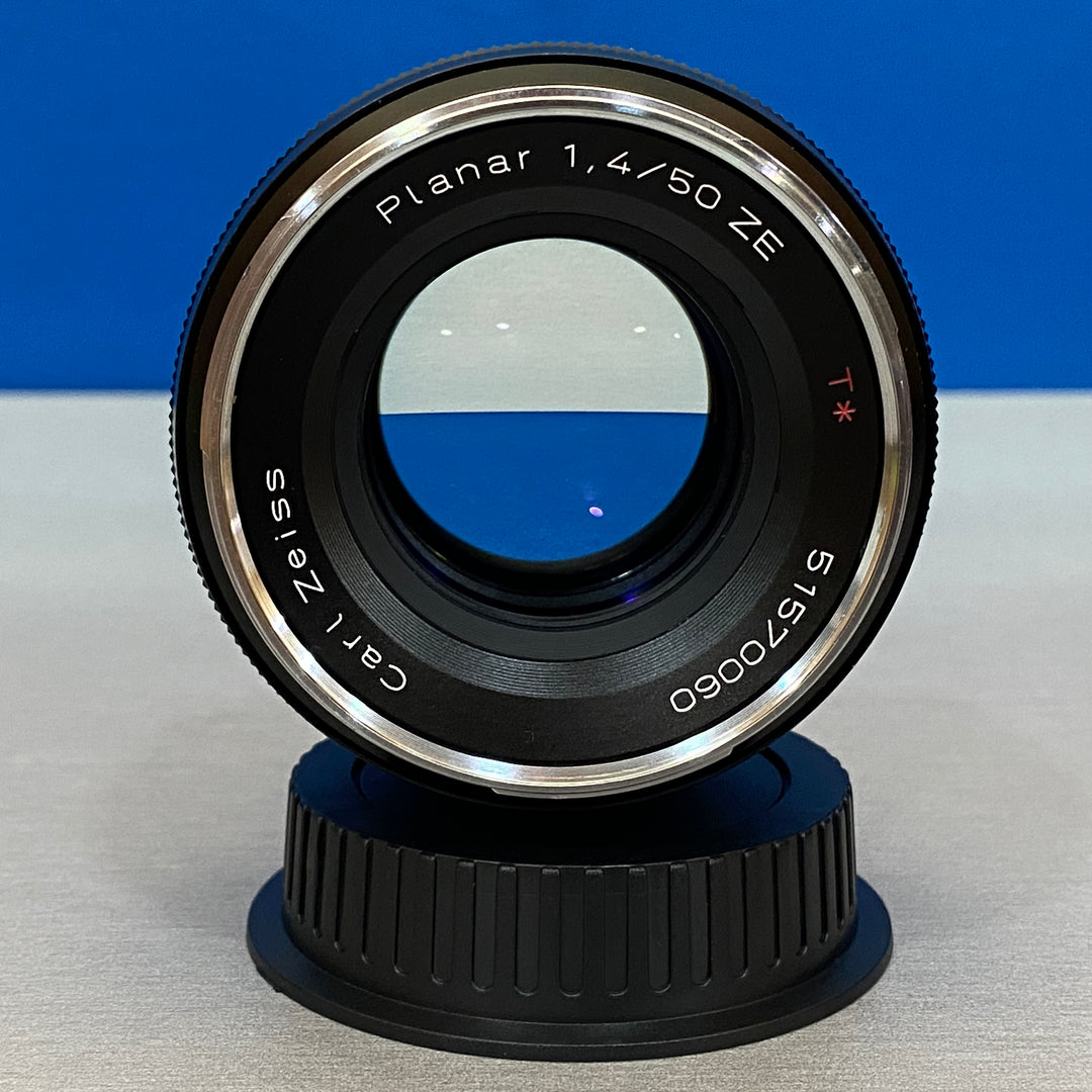 Carl Zeiss Planar T* 50mm F1.4 ZE Lens (Used) - Camera Lane