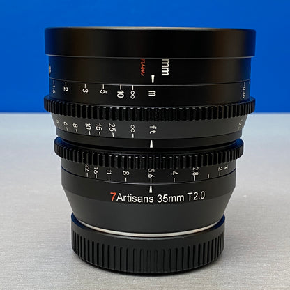 7Artisans 35mm T2.0 Spectrum Prime Cine | Canon RF