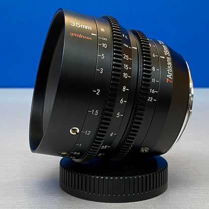 7Artisans 35mm T2.0 Spectrum Prime Cine | Canon RF
