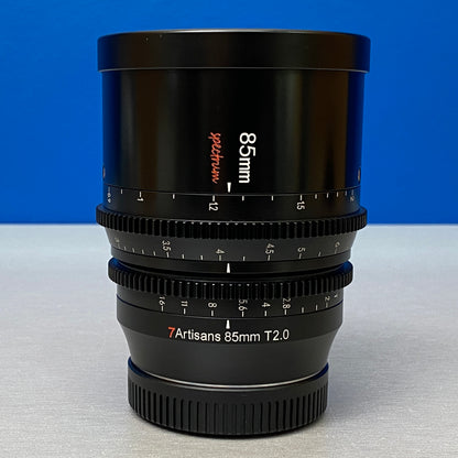 7Artisans 85mm T2.0 Spectrum Prime Cine | Canon RF