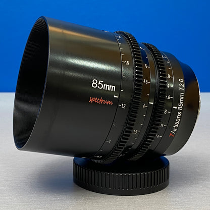 7Artisans 85mm T2.0 Spectrum Prime Cine | Canon RF