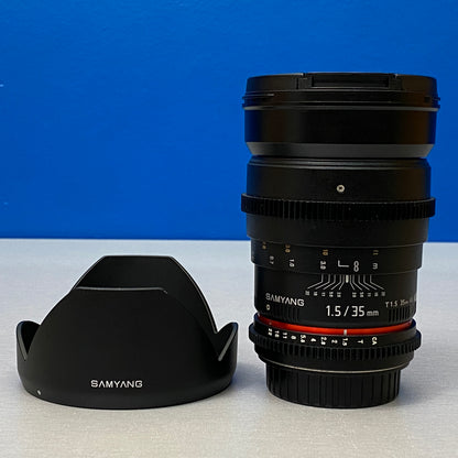 Samyang 35mm T1.5 AS UMC VDSLR | Canon