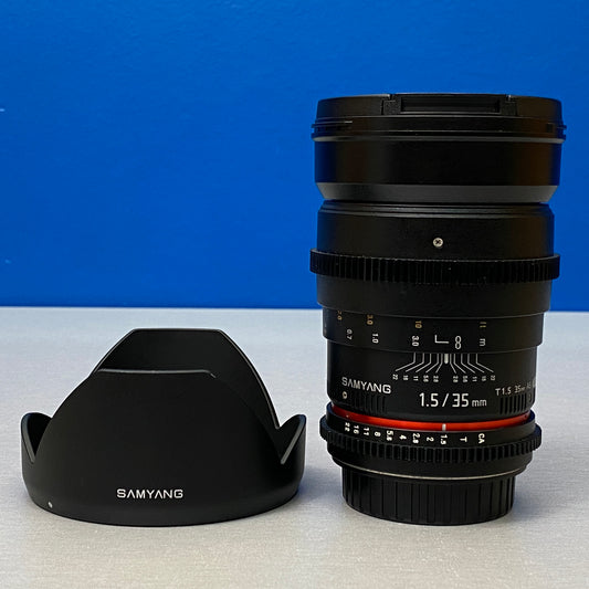 Samyang 35mm T1.5 AS UMC VDSLR | Canon