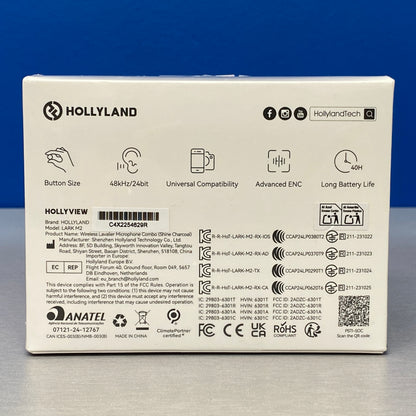 Hollyland Lark M2 Duo Combo (NOVO)