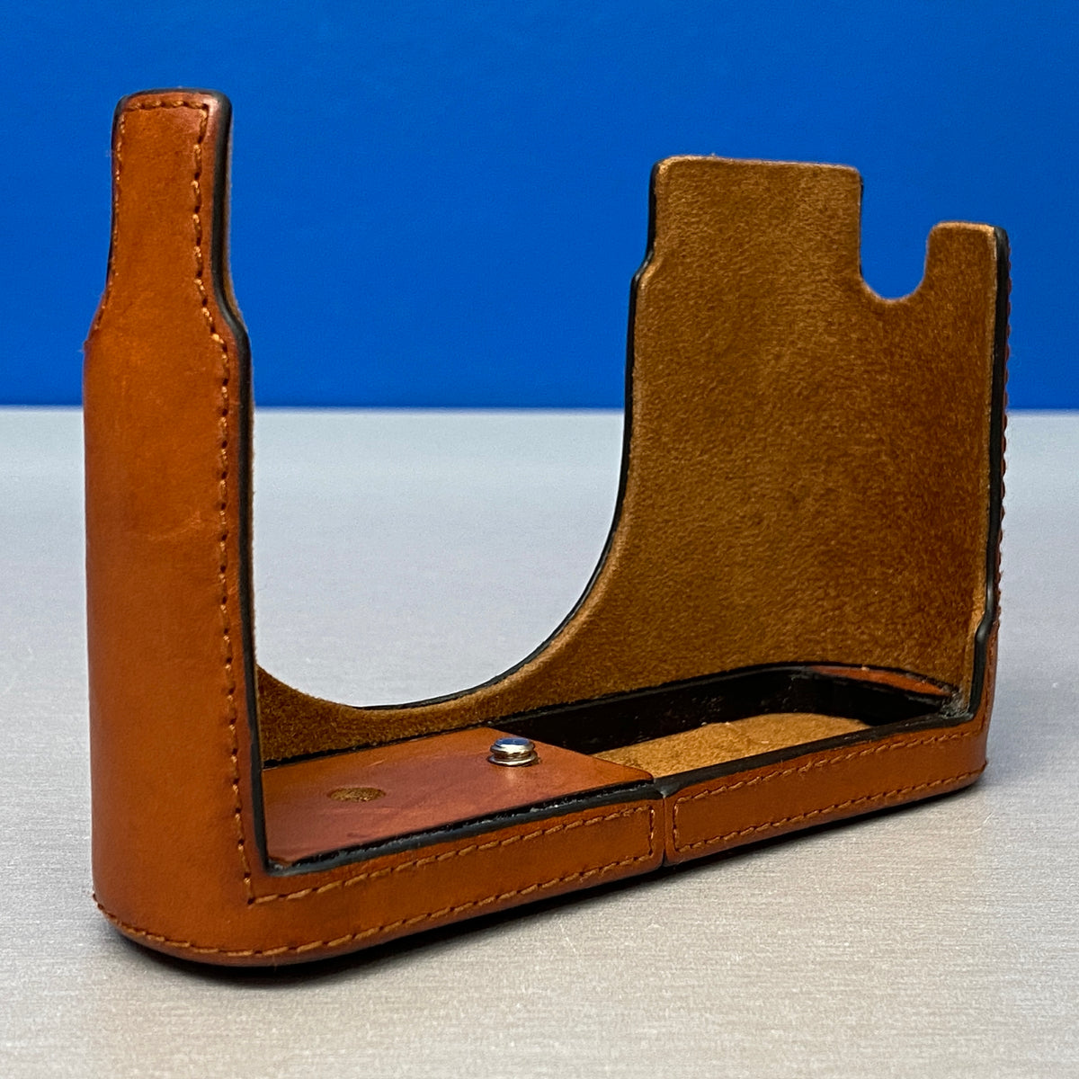 Leica Q3 Leather Halfcase | 19652 | Cognac