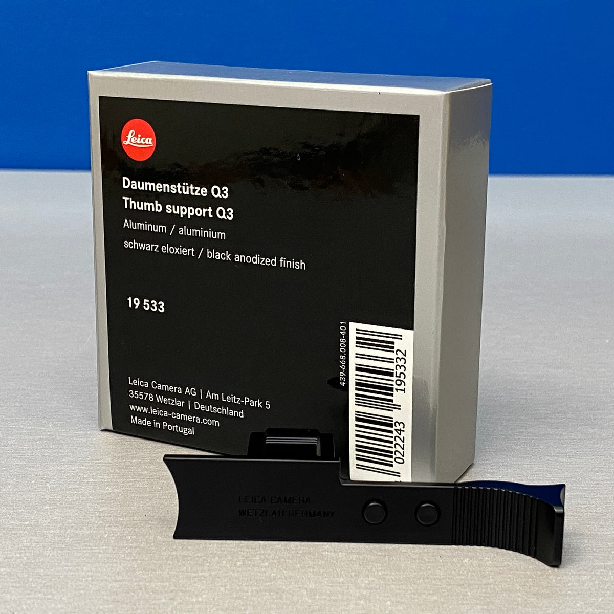 Leica Q3 Thumb Support | Aluminum | 19533