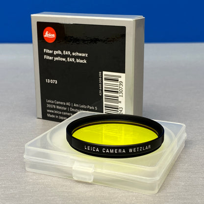 Leica Filter Yellow, E49 | 13073
