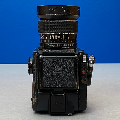 Mamiya M645 1000S + Mamiya-Sekor C 45mm f/2.8
