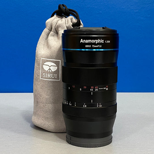 SIRUI 75mm f/1.8 Anamorphic 1.33x