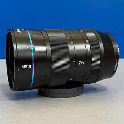 SIRUI 75mm f/1.8 Anamorphic 1.33x