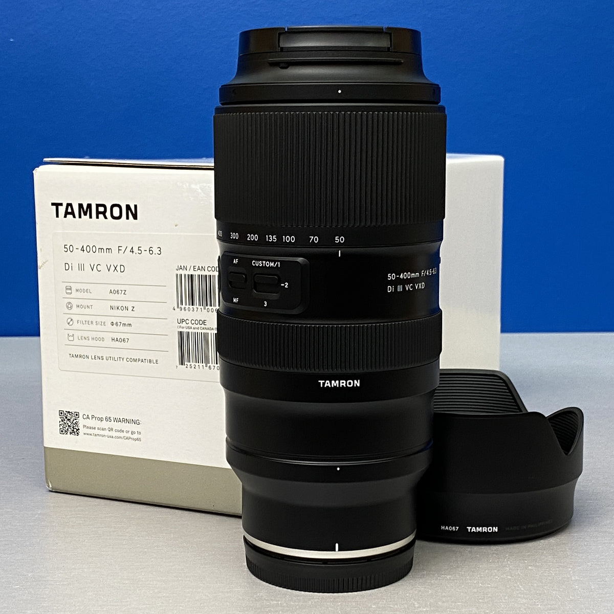 Tamron 50-400mm f/4.5-6.3 Di III VC VXD | Nikon Z