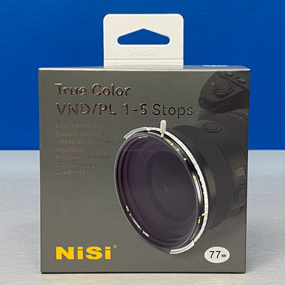 NiSi ND-Vario True Color VND/PL 1-5 Stops - 77mm (ND Variável + CPL) - NOVO