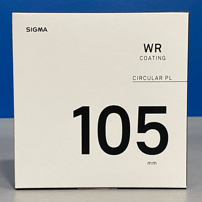 Filtro Sigma WR Circular PL - CPL (105mm) - NOVO