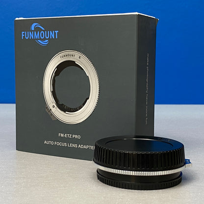 Funmount FM-ETZ Pro | Nikon Z - Sony E-Mount