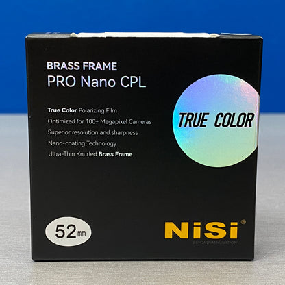 Filtro NiSi Pro Nano CPL | 52mm | NOVO