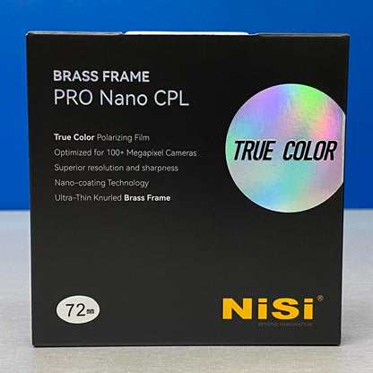 Filtro NiSi Pro Nano CPL | 72mm | NOVO