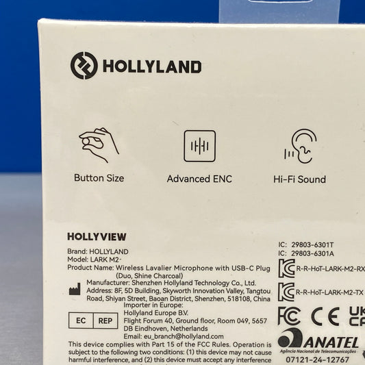 Hollyland Lark M2 Duo (USB-C) - NOVO