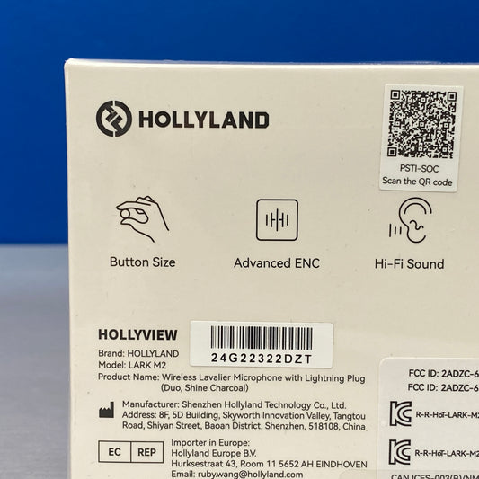 Hollyland Lark M2 Duo | Lightning (NOVO)